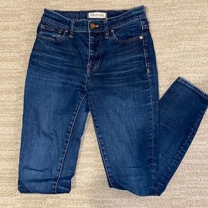 Madewell High Riser Skinny